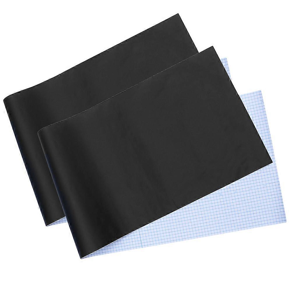 Dry Erase Sheet Black White Board for Home Use 1Set