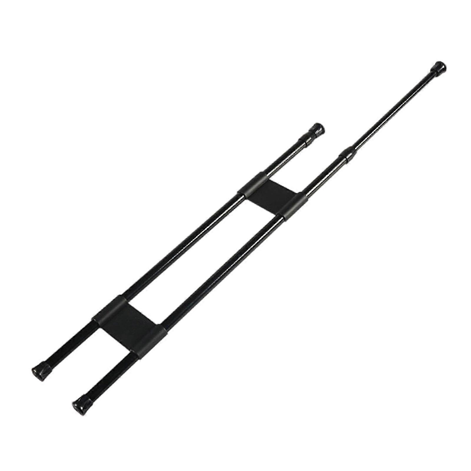 Upgrades Adjustable Telescopic Tension Rods Corrosion Resistant Easy Installation for Refrigerator Window Frames Multicolor