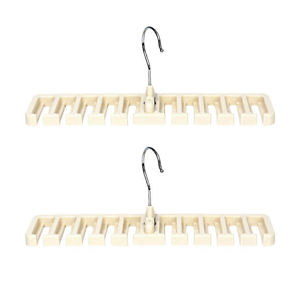 Scarf Organizer Belt Hanger for Closet with Multi-Function Tie Hanger 2Pcs