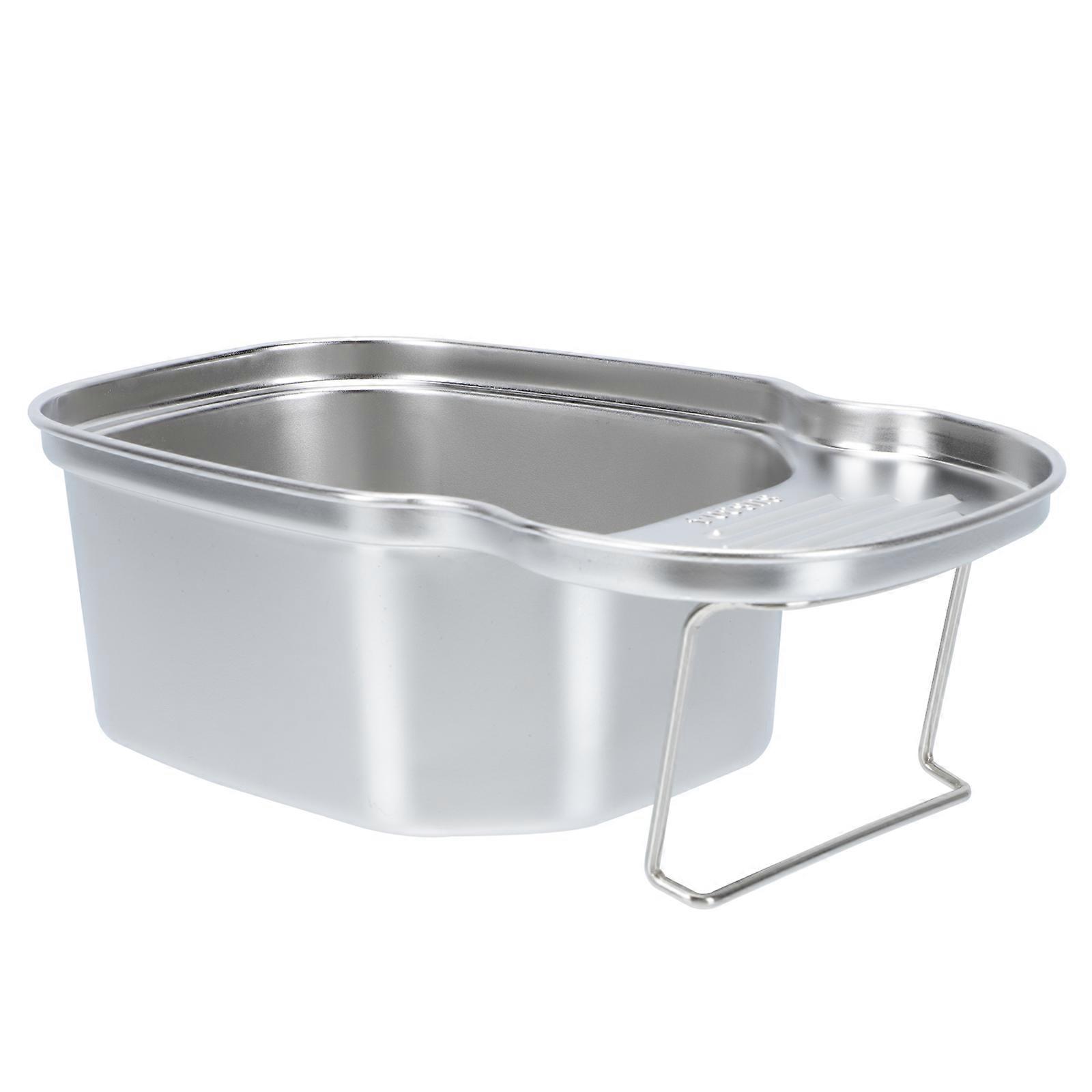 Stainless Steel Vegetable Basket For Kitchen Use Saddle Draining 1Pack