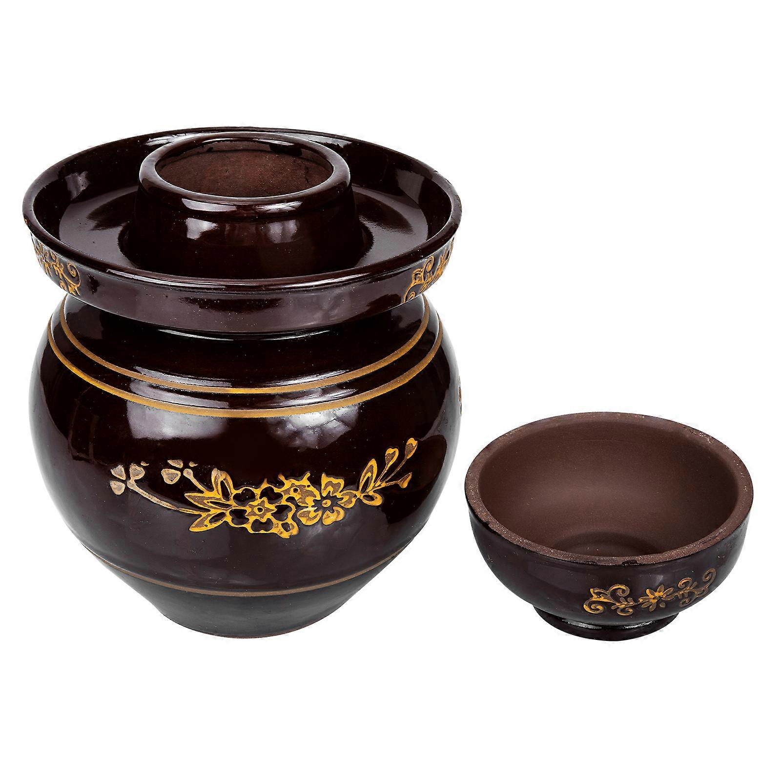 Pickle Sealed Ceramic Storage Tank for Home Use Kimchi Vegetable Jar
