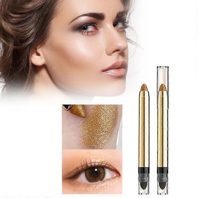 Pearl Shimmer Waterproof Double Ended Eyeshadow Stick for Highlighting #4