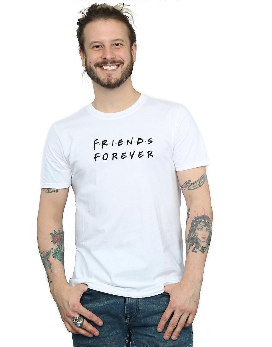 Friends Miesten Forever Logo T-paita