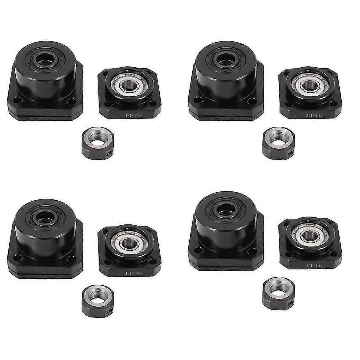 FK10 Fixed Side + FF10 Floated Side for SFU1204 Ballscrew