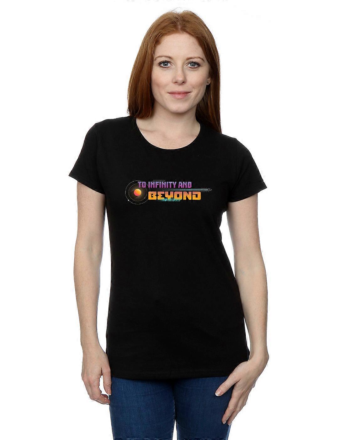 Disney Women's Lightyear Infinity And Beyond Text T-Shirt