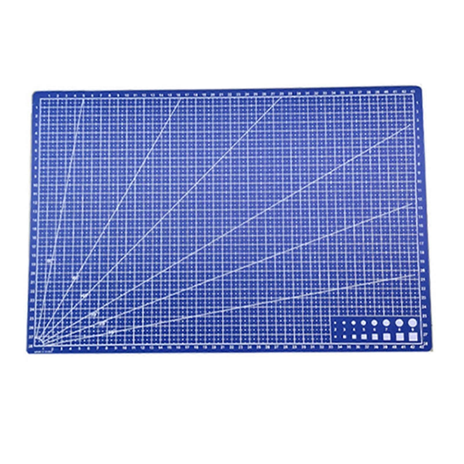 Large DoubleSided Self Healing Cutting Mat with Grid Lines for Crafts and Sewing
