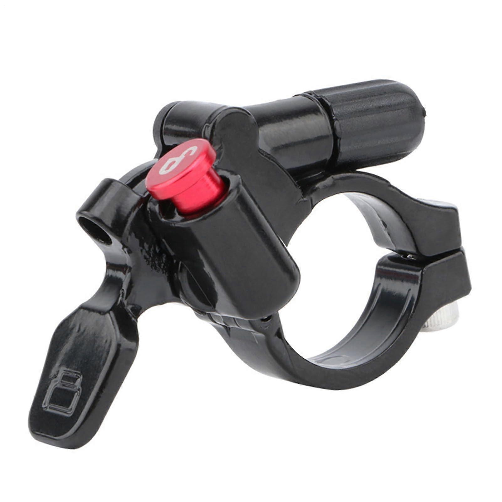 Mountain Bike Remote Lockout Lever for Suspension Fork with Quick Handlebar Attachment