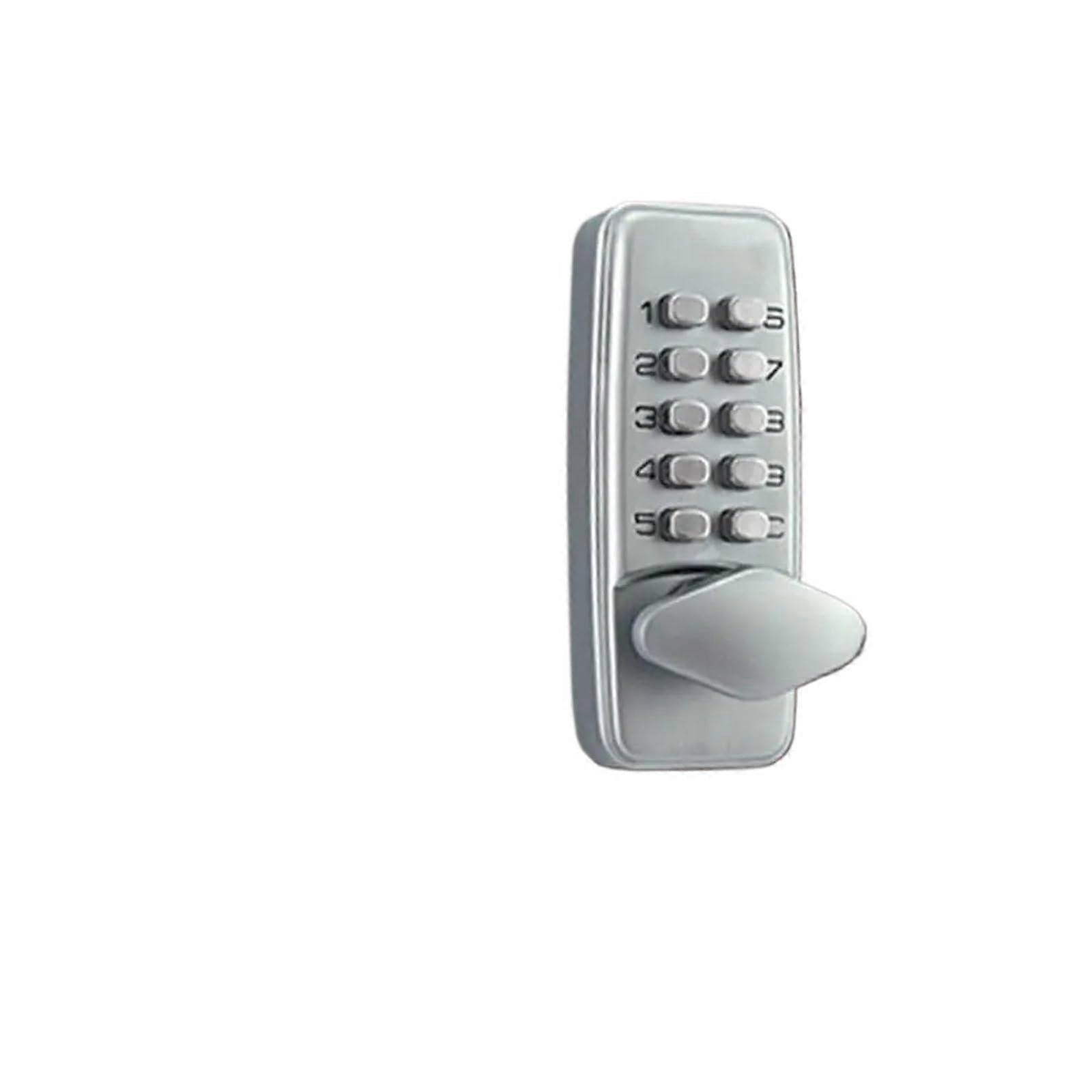 Keyless Door Lock with Secure Digital Code and Durable Mechanical Design for Home or Office