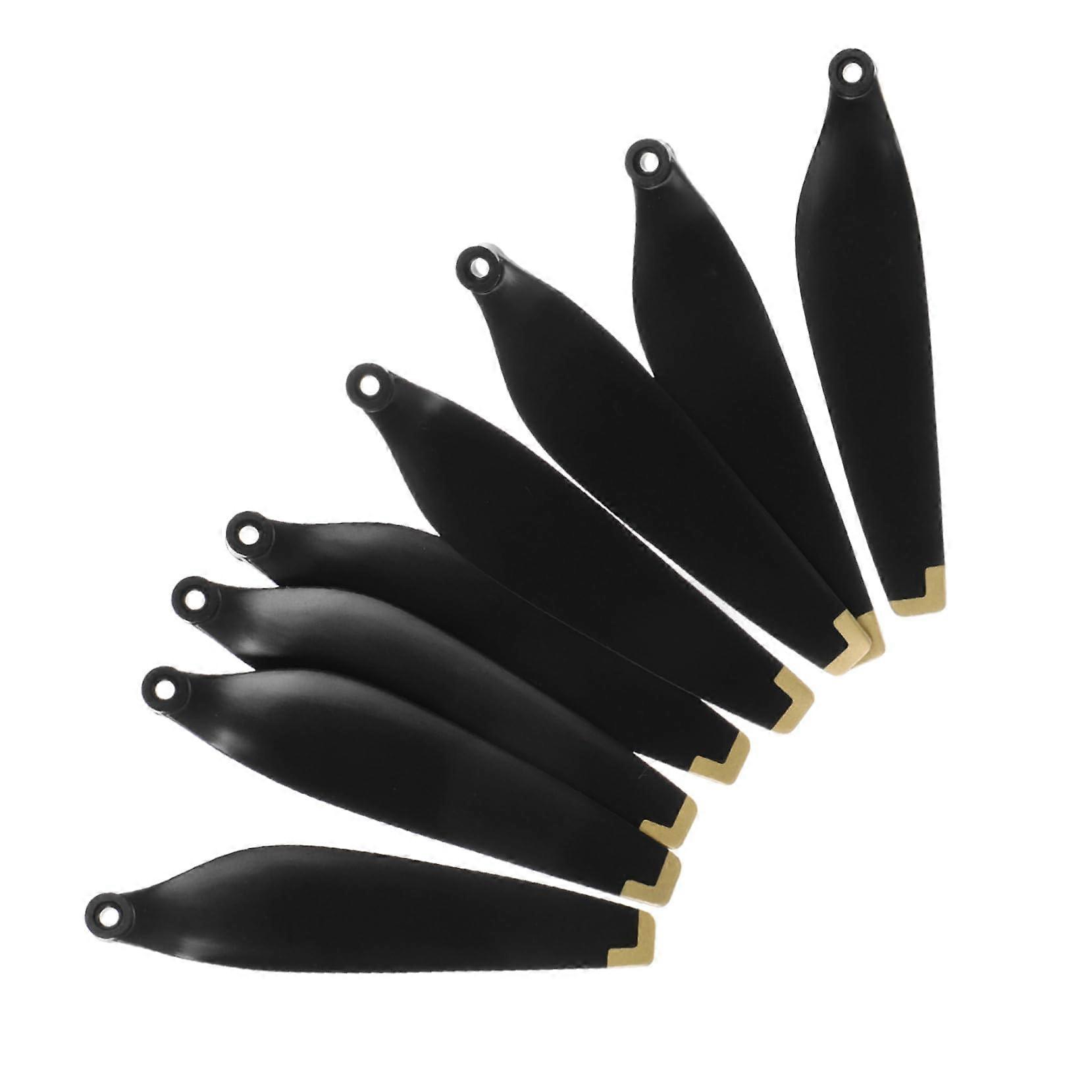 8pcs Mini Propeller Blades for Toy Airplanes Easy Replacement Precision Balanced Spin