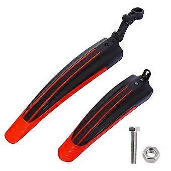 Mountainbike-Schutzblechset, verstellbare Vorder- und Hinterradschutzbleche für 20-26 Zoll Räder