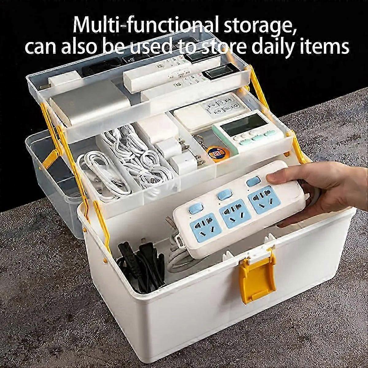 Portable Multipurpose Storage Box For Snacks Screws Nuts Lure Case B