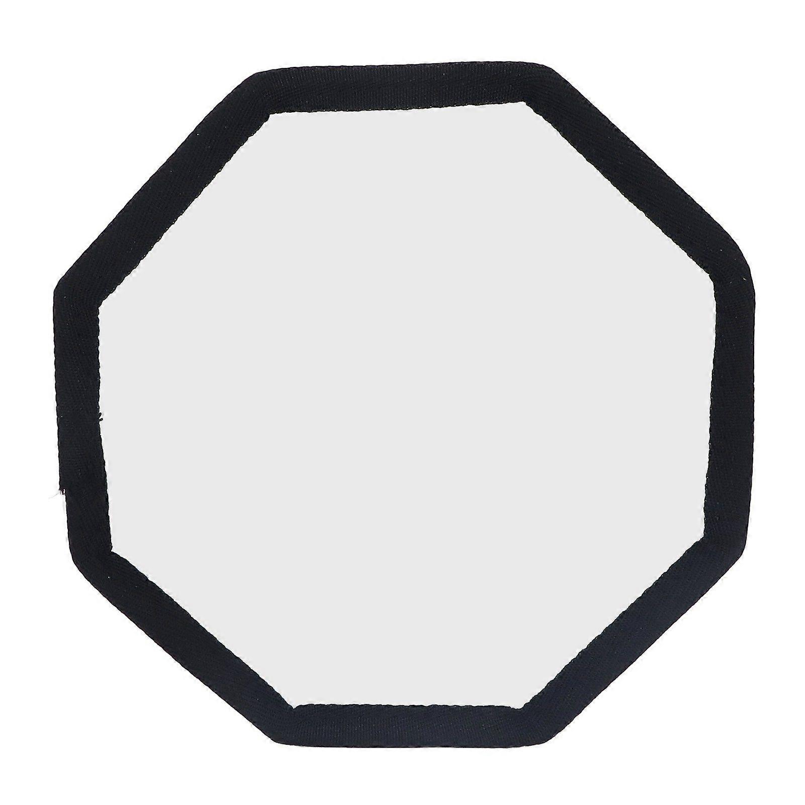 Camera Softbox Nylon Octagonal 20cm Foldable Flash Light Diffuser Softbox with Storage Bag Compatible With Photography