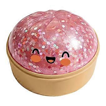 Riesiger, glitzernder, bunter Knödel-Squishy – Stressball-Fidget-Spielzeug für die Hand zur Stressbewältigung, Kneteball-Design