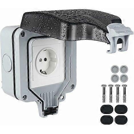 Waterproof Outdoor Socket Ip66, Complete power socket, waterproof outdoor socket,