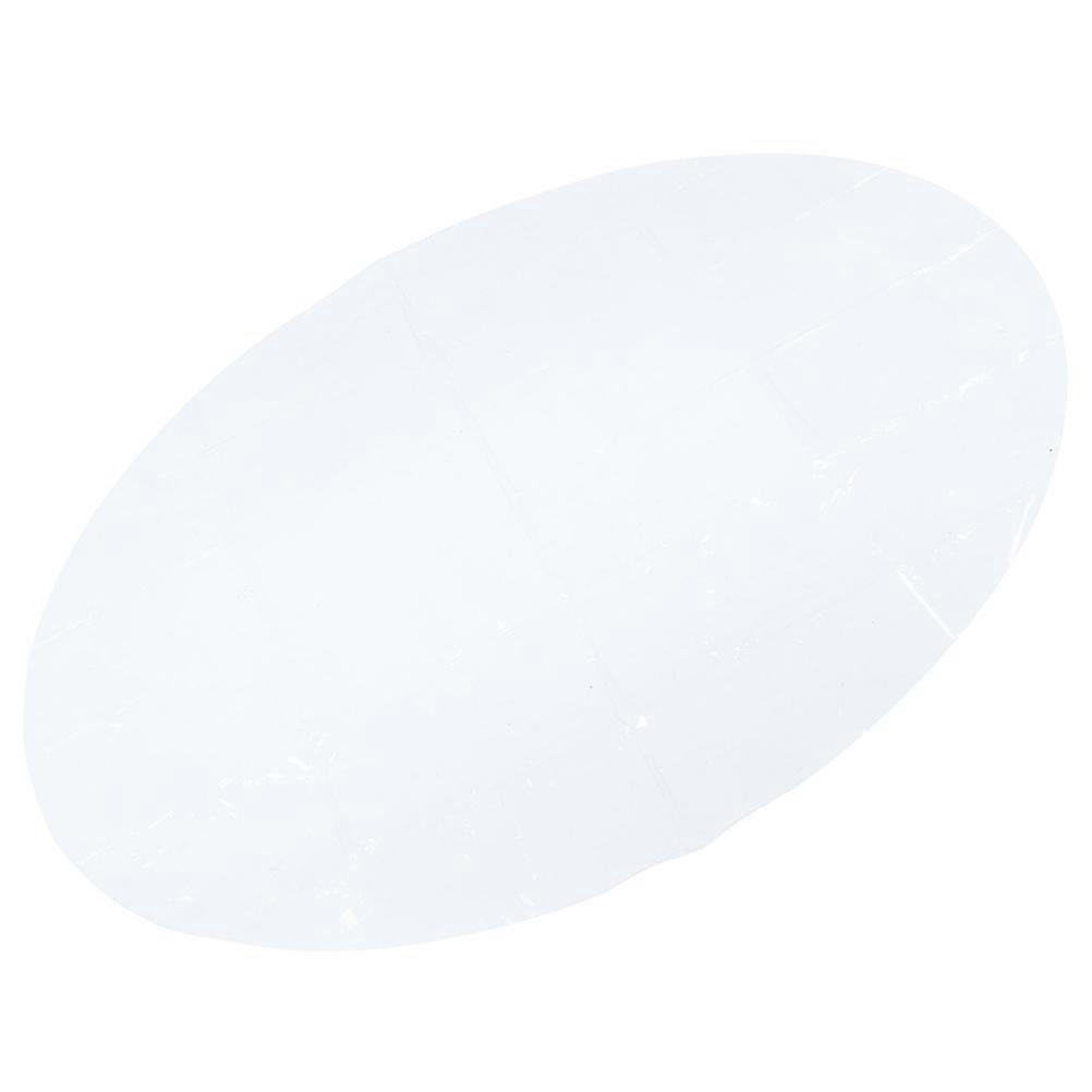 Water Proof Round Tablecloth Transparent for 4Pcs Table Covers