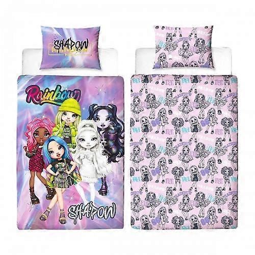 Rainbow High Shadow High Dolls Reversible Duvet Set