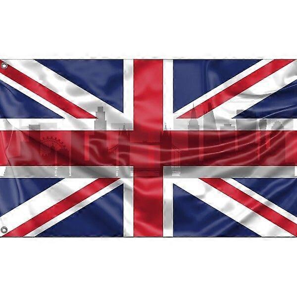Drapeau de la skyline de Londres A0752