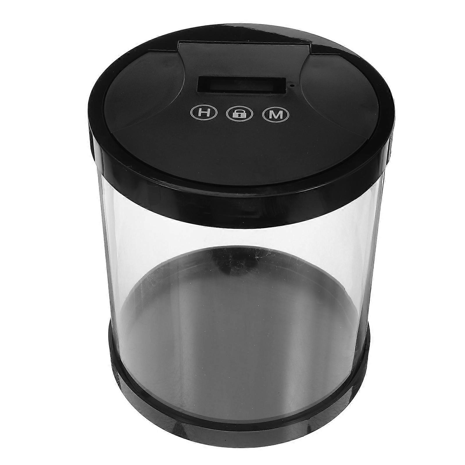 Phone Lock Box Timer for Time Management Black Acrylic Material