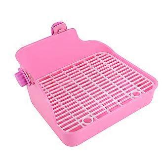 Pet Toilet Potty Trainer for Indoor Use with Pink Color