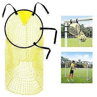 Calcio Allenamento Tiro Rete Attrezzatura Allenamento Goal Net Giallo