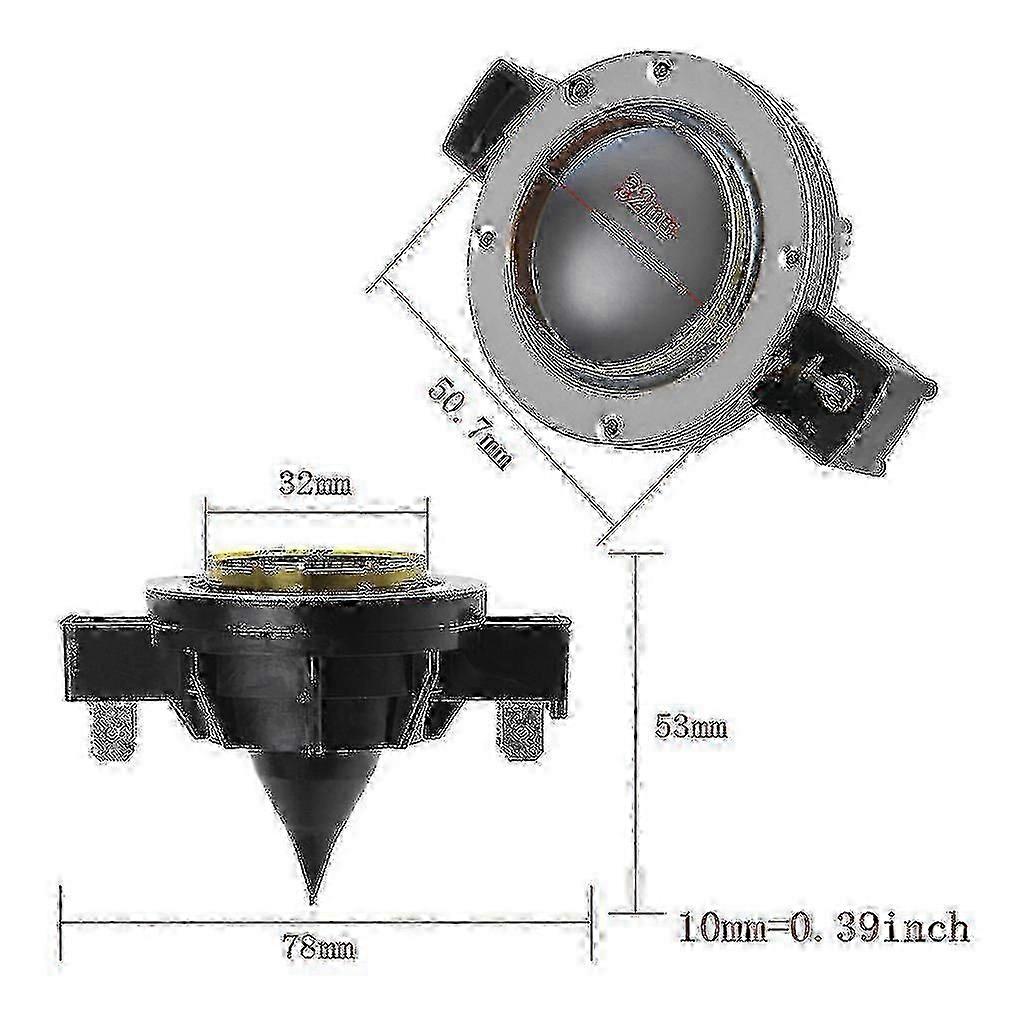 Electro Voice D-DH3 Horn Driver Replacement Diaphragm EV32 Compatible