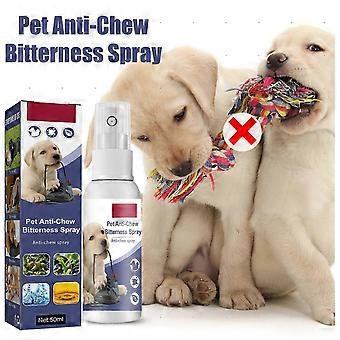 Bitter Anti-Biting Spray for Pets - Natural, Safe Solution to Stop Dogs from Chewing Furniture & Scratching Sofas - 50ml, Easy to Use, Promotes Harmon
