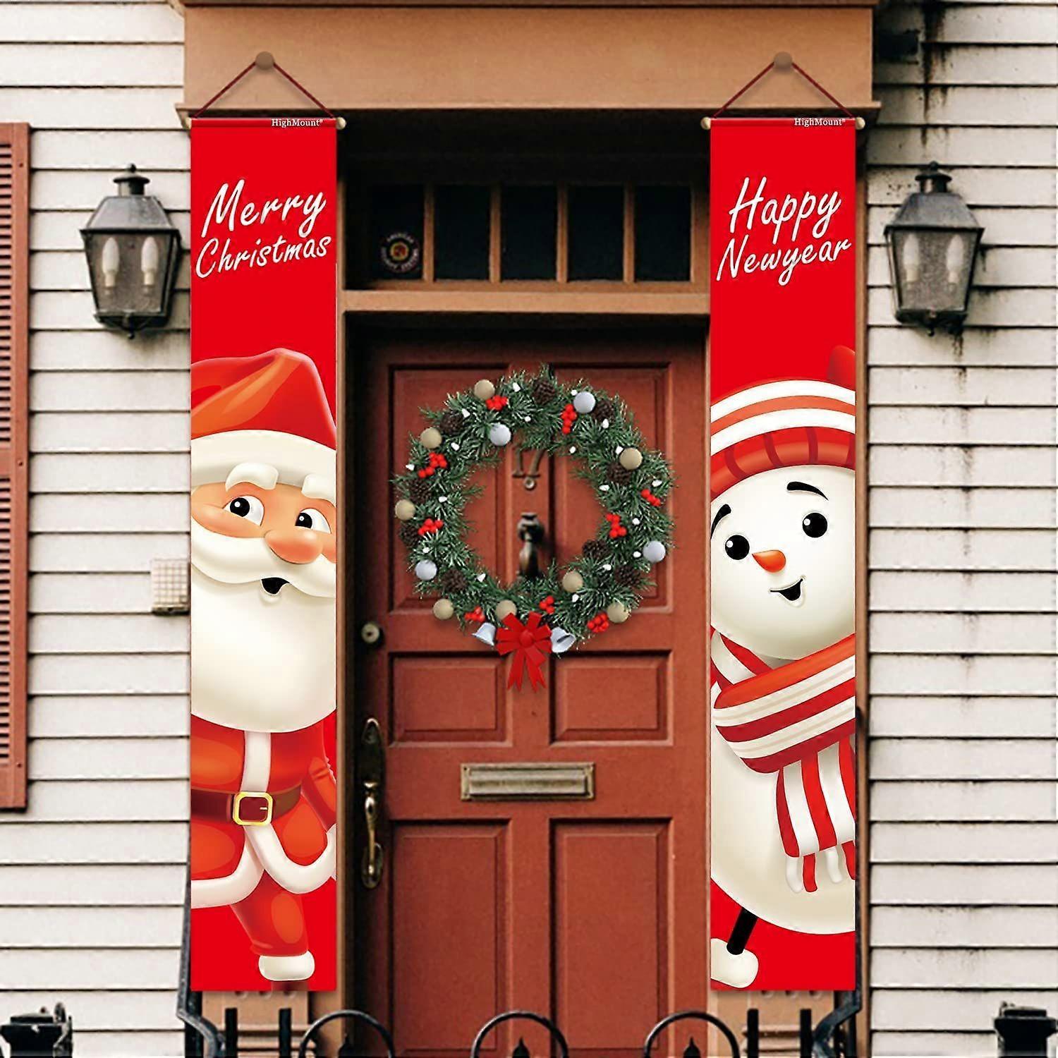 Frohe Weihnachten Veranda Schild