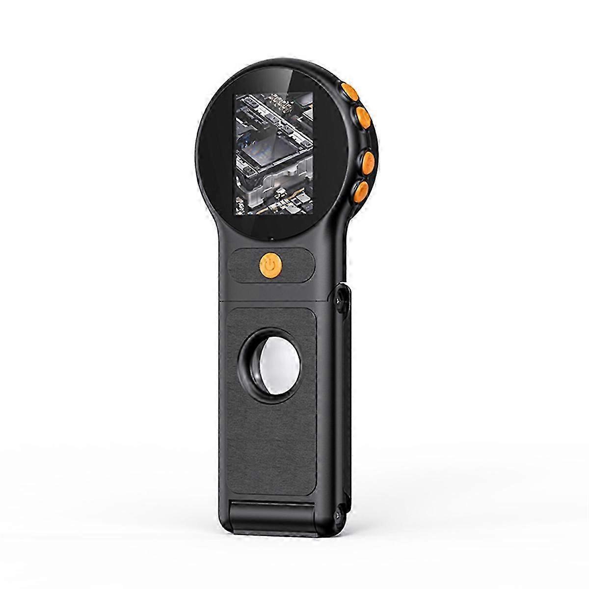 Foldable IPS 2-Inch High-Definition Screen Electronic Digital Microscope Magnifier for Repair Identification Detection