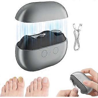 Elektrische nagelknipper voor senioren met veilig, afgerond mes en LED-verlichting, pijnloze teennageltrimmer voor dikke nagels -Z