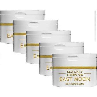 Gel capillaire au sel de mer hydratant,rafraîchissant,nourrissant,moelleux,contrôle de l’huile,nettoyage,gel coiffant universel