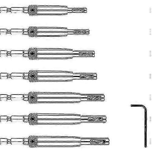 Durable Stainless Steel Lock Hinge Drill Bit Set