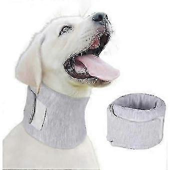 SNDO-Dog Neck Brace Elizabethan Collar, Recovery After Surgery Adjustable Breathable Neck Cervical Cone for Pet with Spinal Issues