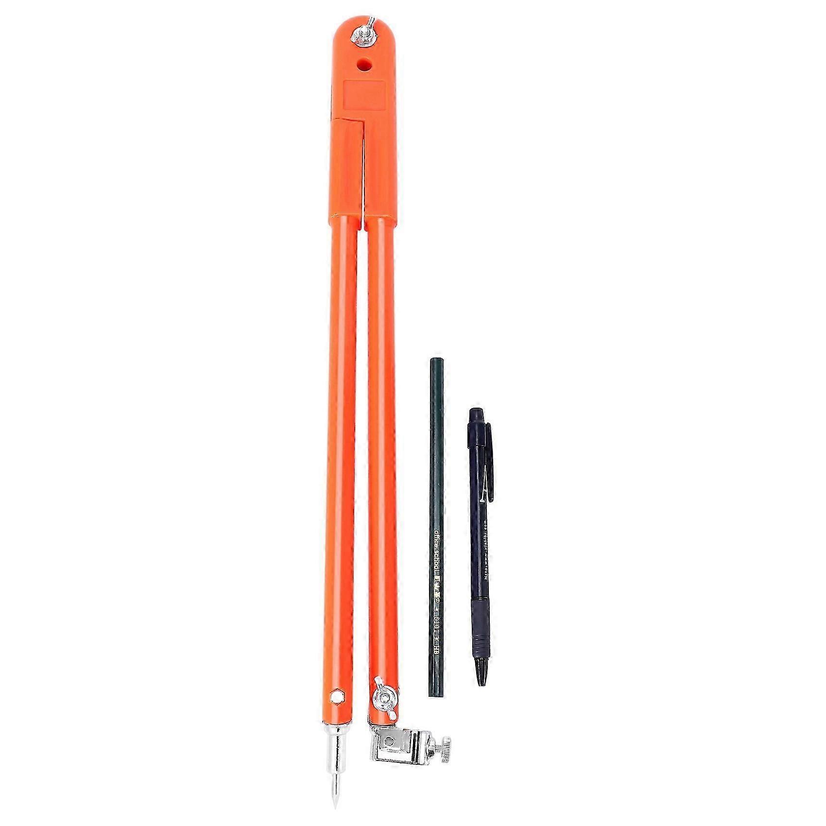 Large Size Carpenter Precision Pencil Compasses Large Diameter Adjustable Dividers Marking And Scrib