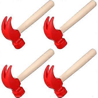 4-piece Wooden Hammer Toy Set  Realistic Kids Hammers for Early Learning And Preschool Play