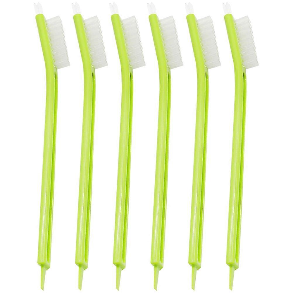 6Pcs Household Plastic Brushes Multi-function Juicer Brushes Food Processer Grip Brushes
