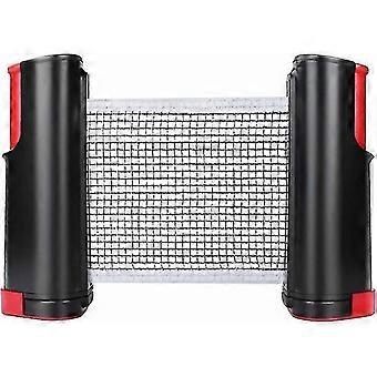 Retractable ping pong net with stand, perfect for ping pong table, desk, kitchen or dining table zoog