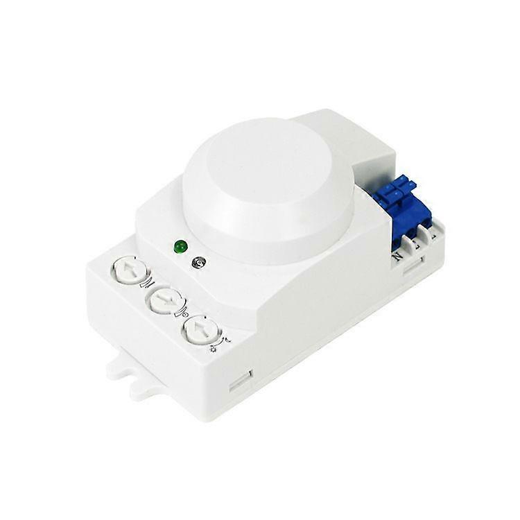 360 Degree Microwave Motion Detector with Twilight Sensor Compatible with LED Lefou