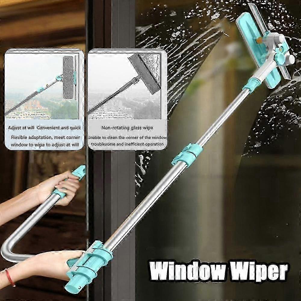 Window Cleaning Tool U Shaped Window Cleaner for External Window Washer - B
