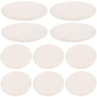 Body Powder Puff White Velour Makeup Applicator for Face 36Pcs