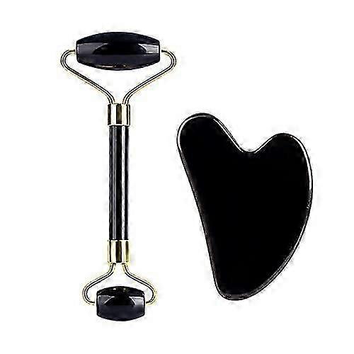 Obsidian Jade Face Body Massage Set