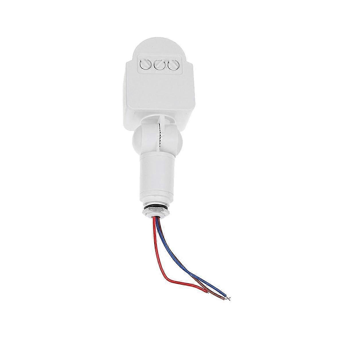 Led Motion Sensor 220v Automatic Infrared Pir Movement Detector Wall Mount Timer Outdoor 12v Sensor