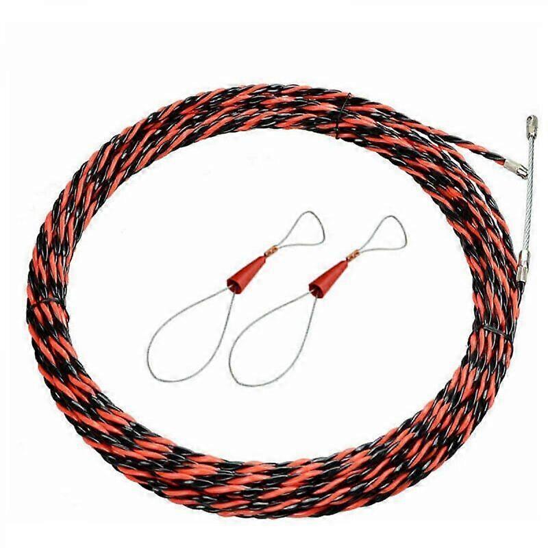 50M Electrician's Wire Puller, 5mm Diameter, Retractable Installation Wire Puller