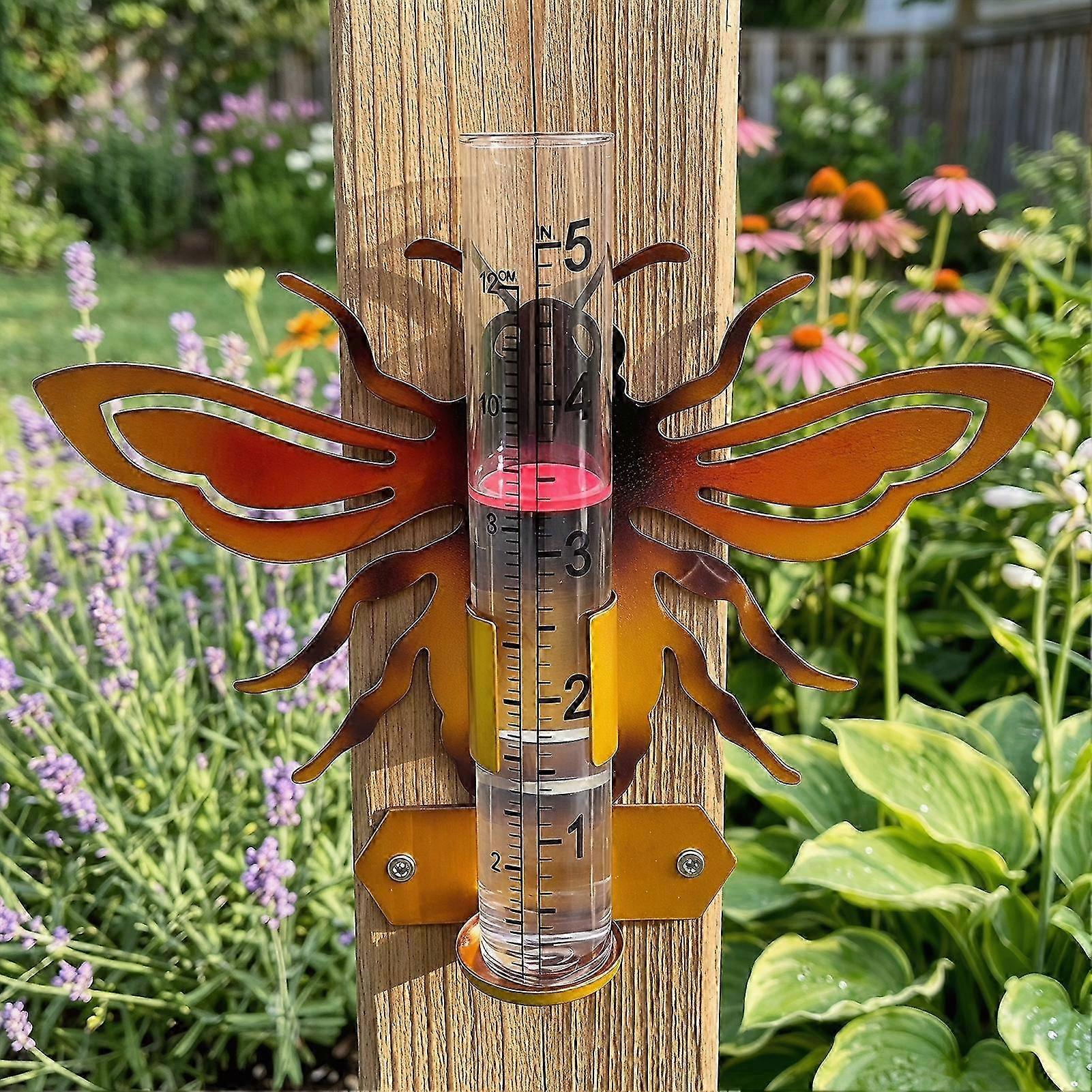 Large Capacity Iron Rain Gauge