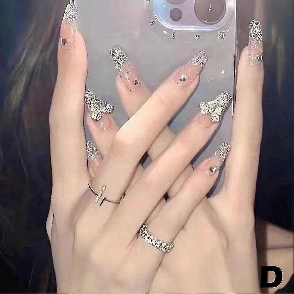 Durable Crystal Nail Patches Set