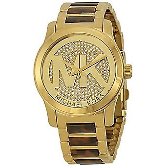 Michael kors runway mid Quartz Analog Man Watch with MK5864 Stainless Steel Bracelet