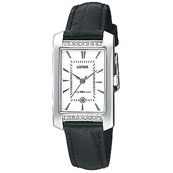 Lorus horloges Quartz analoge vrouw horloge met koeienhuid armband RXT07EX9
