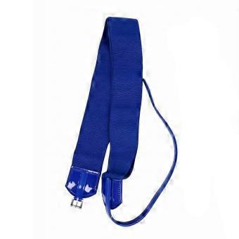 Secure Auxiliary Girth Strap | Broad Textured Band, Reinforced Stitched Ends,