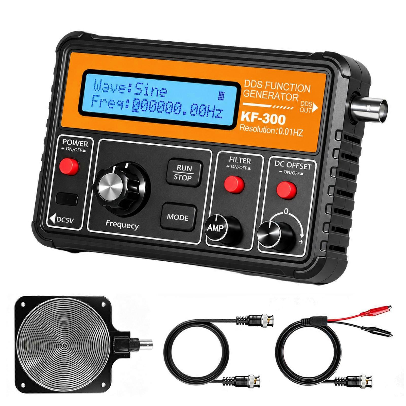 DDS Function Generator with Fine Frequency Resolution, 15 Selectable Outputs and Recall DDS Function for Repeat Circuit Test Setups  Yellow