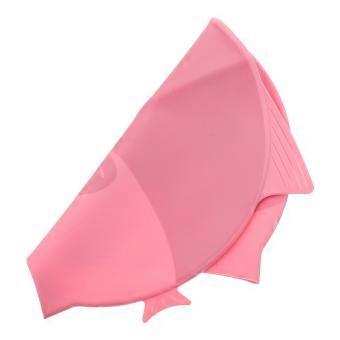 Swimming Hat Cartoon Silicone Swimcap for Babies 2Pcs Swim Caps