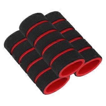 3-Pack Cylindrical Sponge Handlebar Covers, Anti-Skid Grips for Home Gym Pull-Up Bars